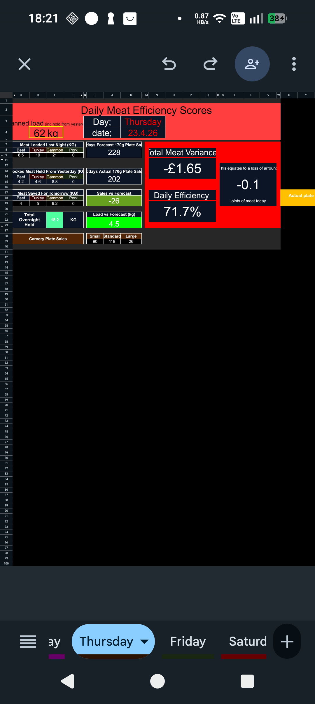 Pre-filled log output screenshot