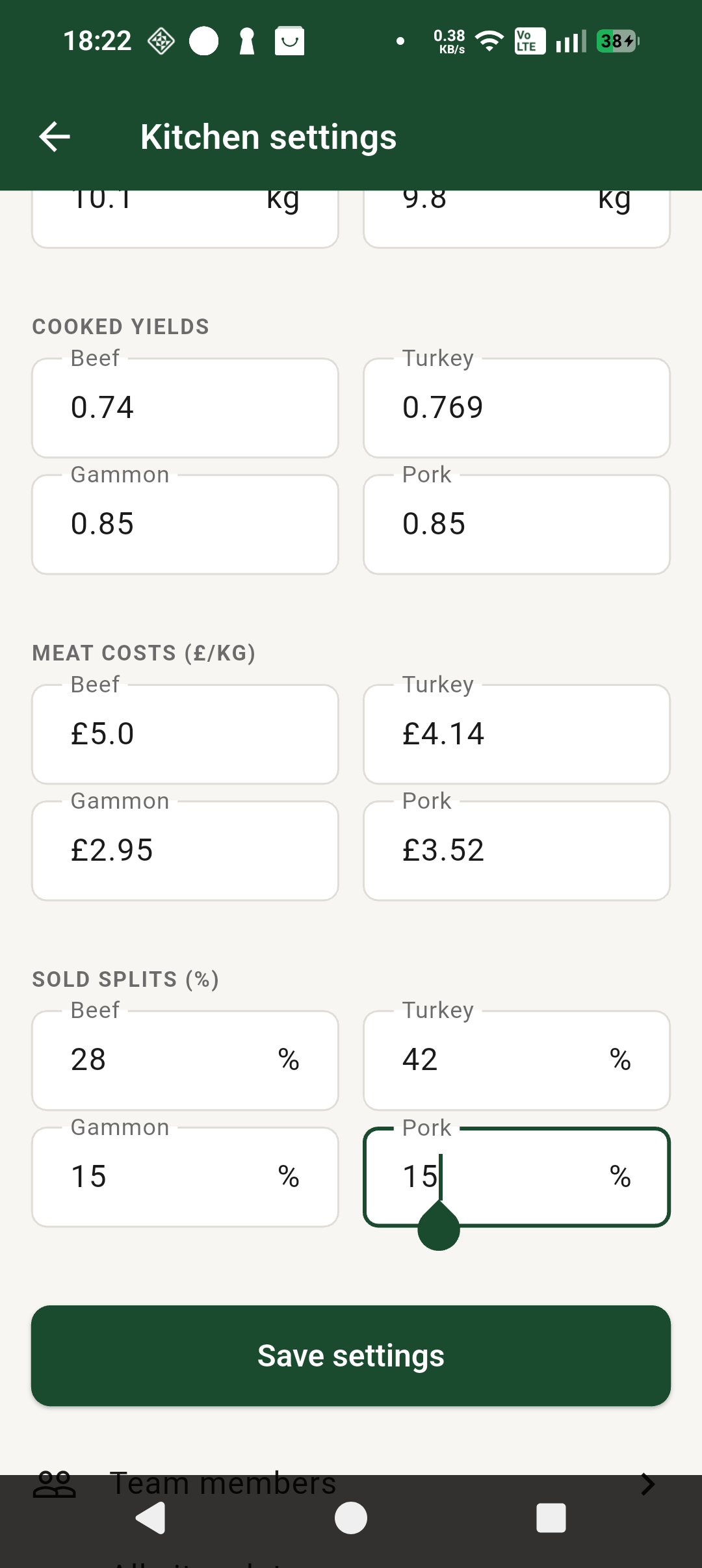 Full site logic is in progress screenshot