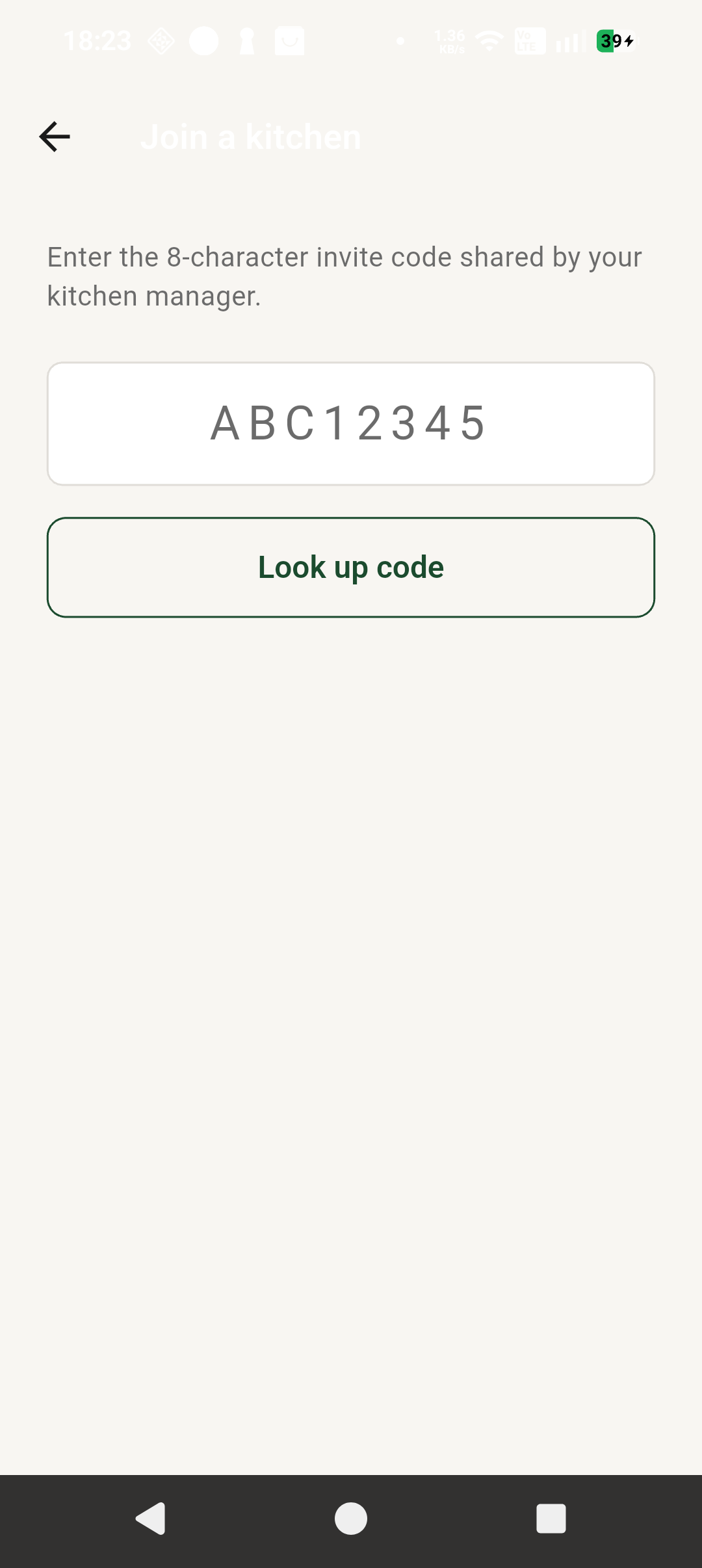 Join the test kitchen screenshot